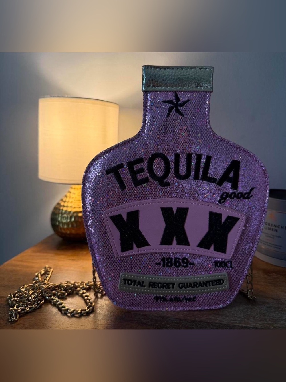 Tequila Bottle Party Purse